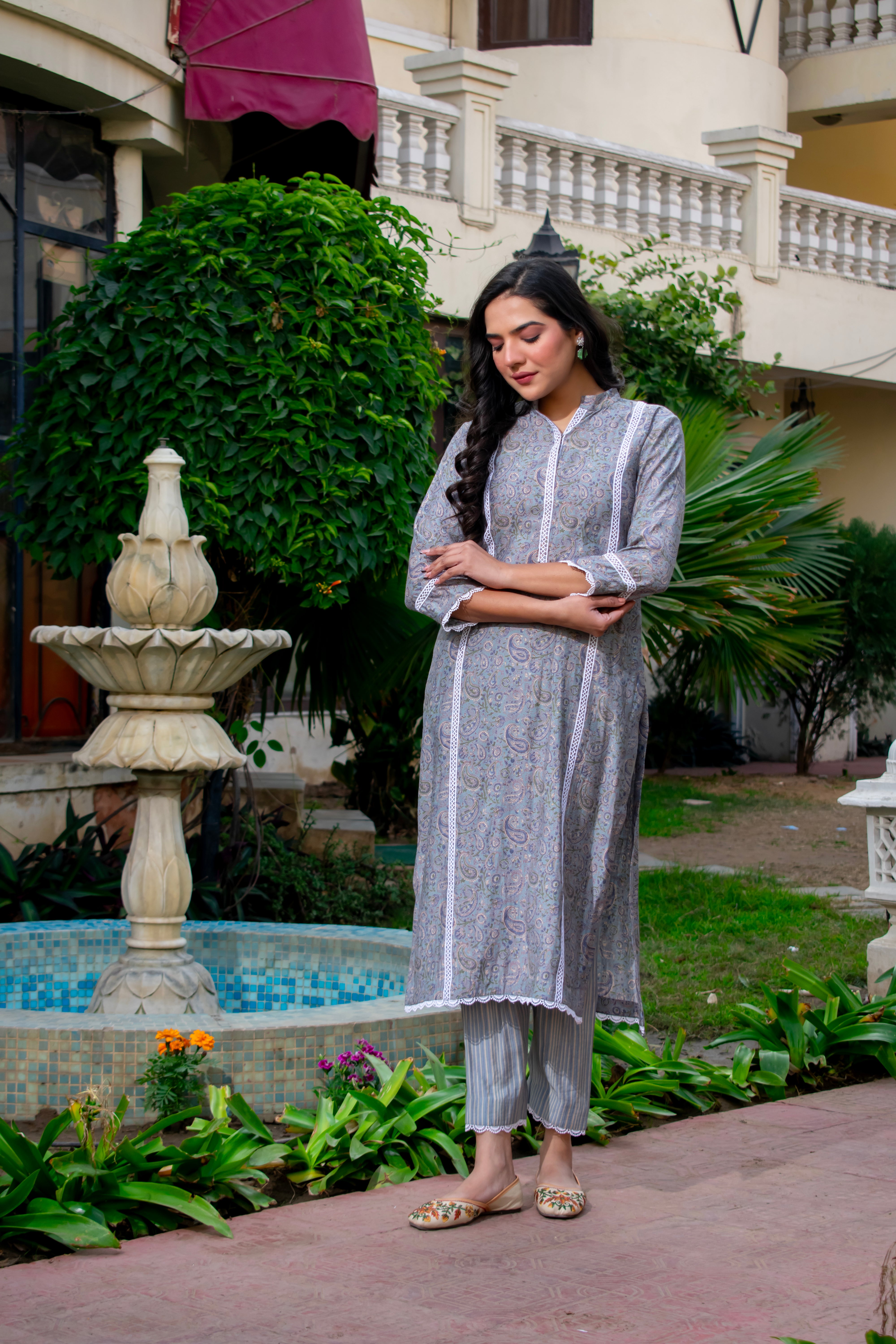 Grey Kurta Sets 