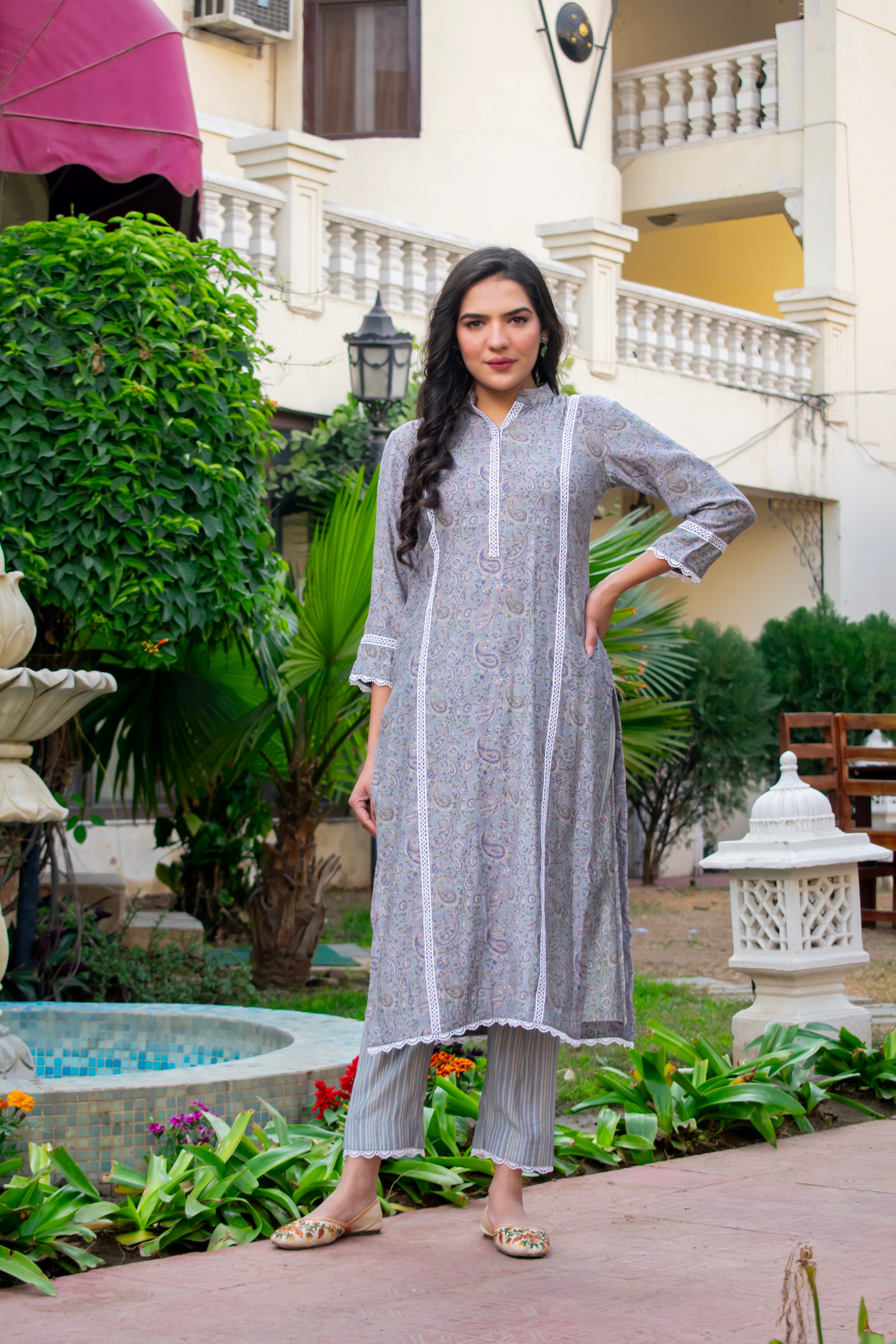 Grey Kurta Sets 