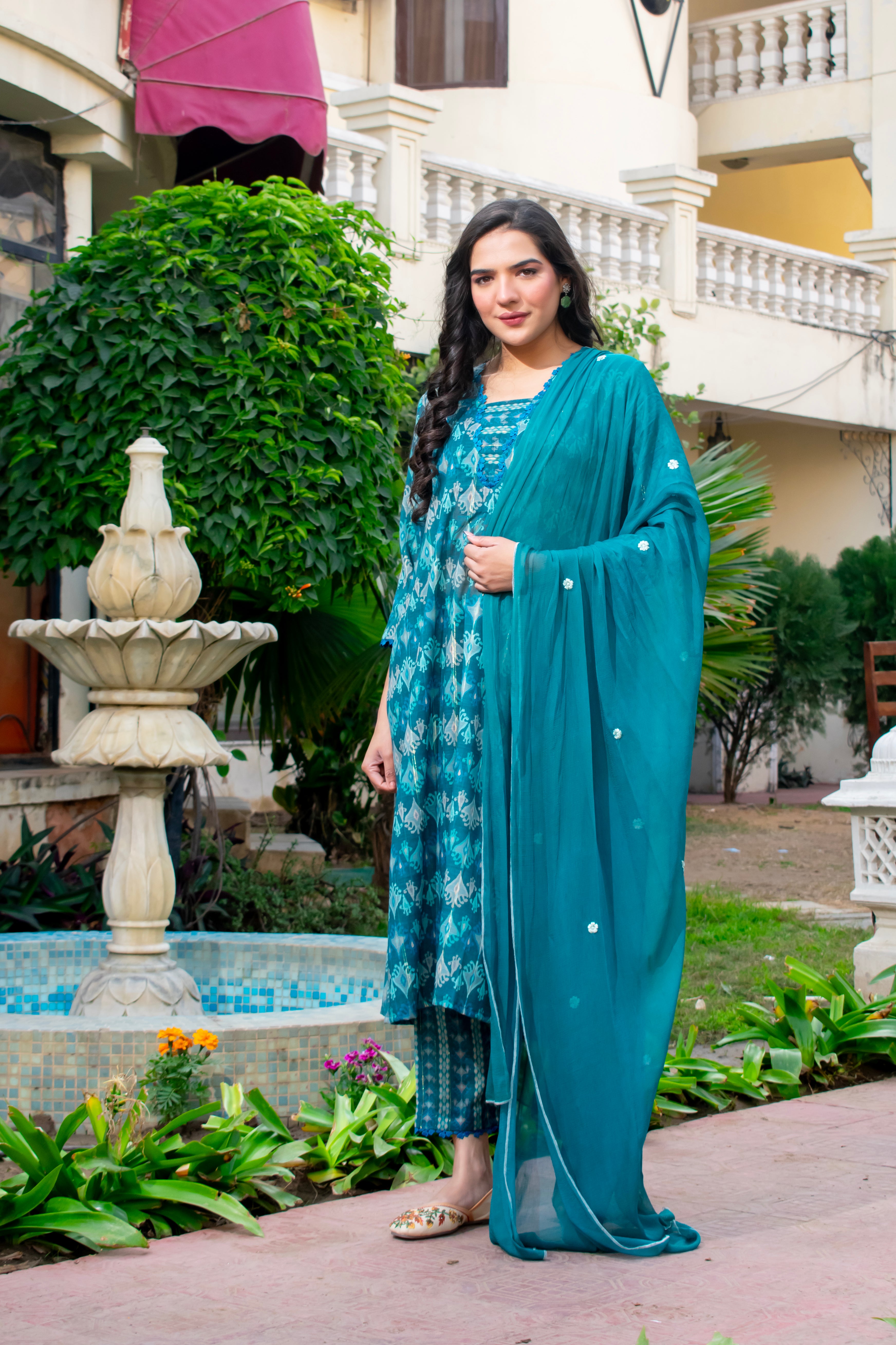 Blue Kurta Set 