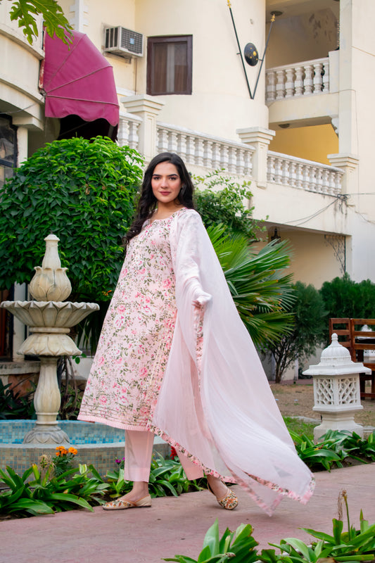 Pink Kurta Set 