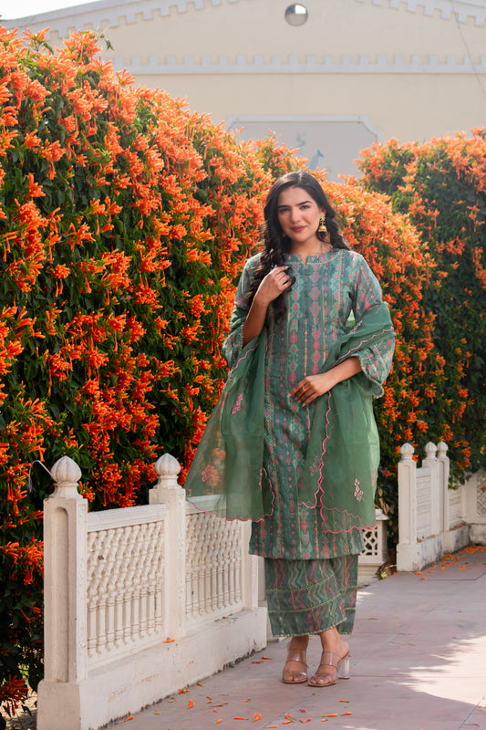 Printed Kurta Set 